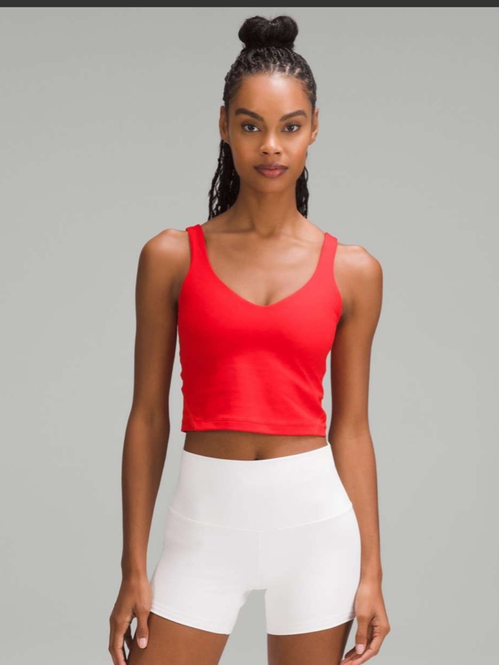 EUC Lululemon Align Tank Top *Light Support, A/B Cup. Color True Red. Size 6